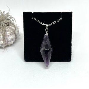 Amethyst Crystal Pendulum!